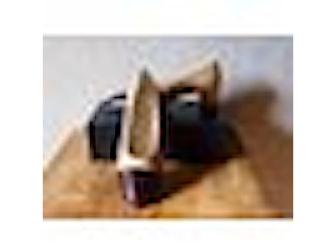 Burberry camicia di cotone a quadri Arancione - vista 2