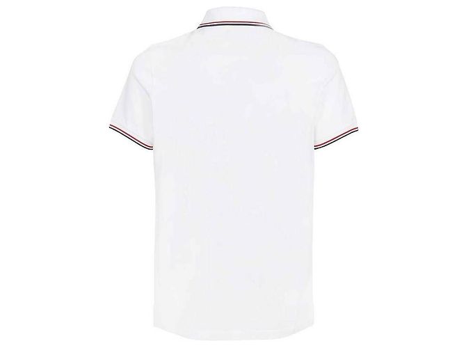 Moncler Polo aus Baumwoll-Piqué mit farbigen Akzenten - Ansicht 5