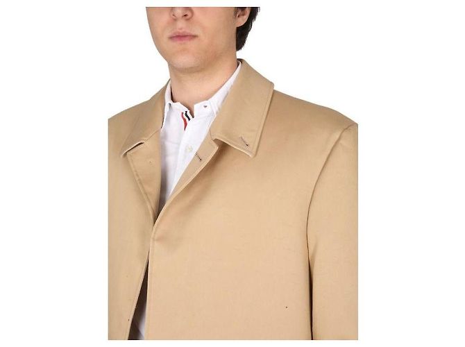 Thom Browne Abrigo Macintosh Naranja - vista 7