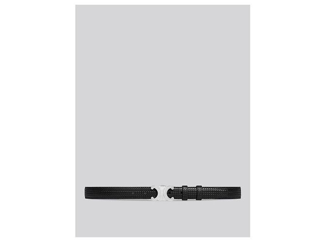 Céline Medium Belt in Braid Effect Black - view 4
