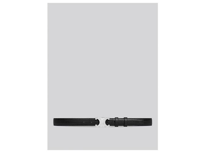 Céline Medium Belt in Braid Effect Black - view 5