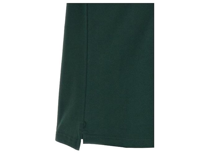 Gucci Besticktes Baumwoll-Piqué-Poloshirt XJHHO Grün - Ansicht 7