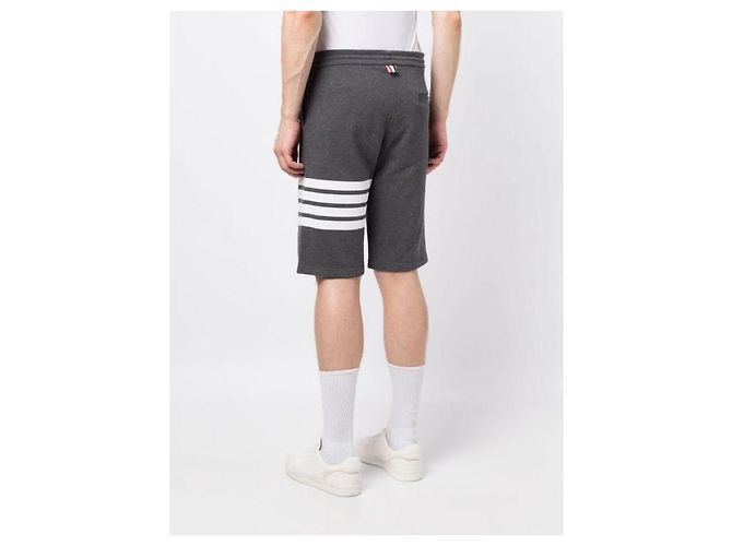 Thom Browne Klassische Loopback Sweatshorts Braun - Ansicht 6