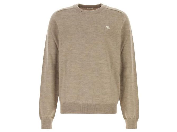 Céline Crew Neck Sweater in Wool Brown - view 4