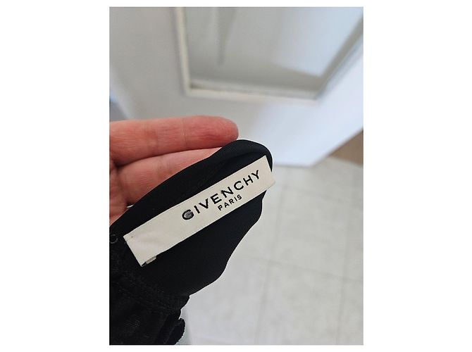 Givenchy Riccardo Tisci Body Drapado Negro T34 - vista 10