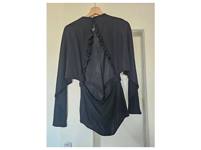 Givenchy Riccardo Tisci Body Drapado Negro T34 - vista 4