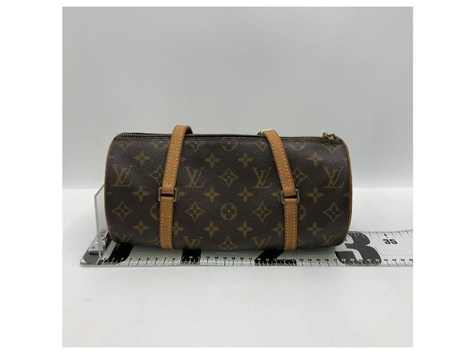 Louis Vuitton Papillon Handbag Monogram Canvas 26 Marron - vue 2