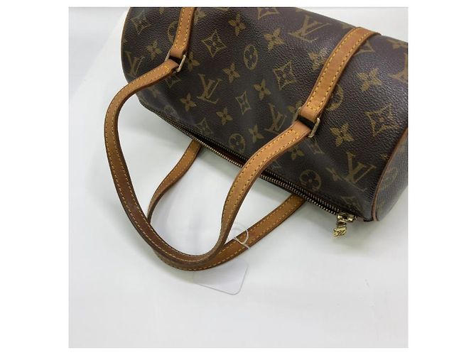Louis Vuitton Papillon Handbag Monogram Canvas 26 Marron - vue 3