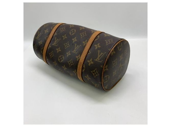 Louis Vuitton Papillon Handbag Monogram Canvas 26 Marron - vue 5