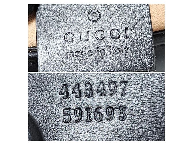 Borsa a Spalla Medium GG Marmont in Pelle di Vitello Matelassé Nera GUCCI Nero - vista 2