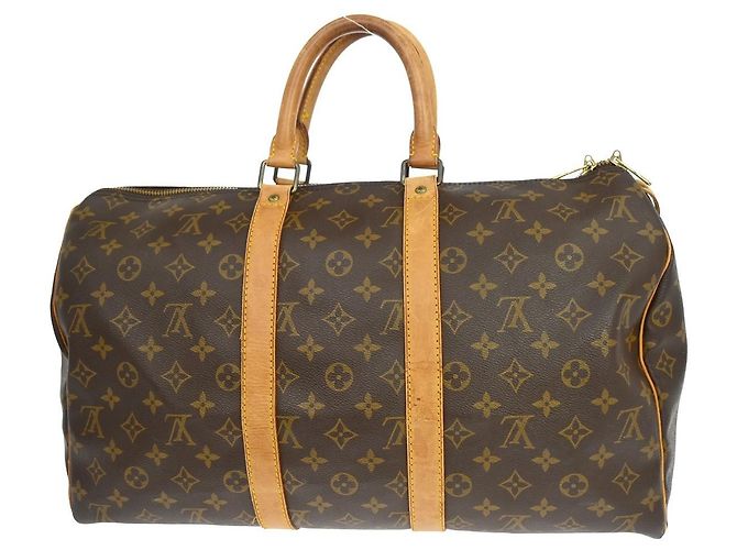Louis Vuitton Keepall Monogram Canvas 45 Marron - vue 2