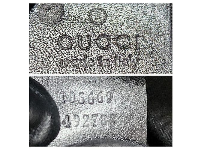 Borsa da viaggio in nylon GG Gucci nera Nero - vista 2