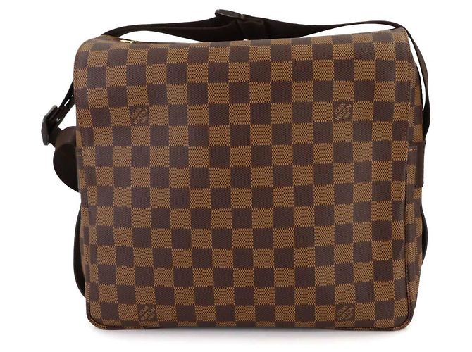 Borsa a spalla Damier Naviglio Louis Vuitton Marrone Damier ebene - vista 2