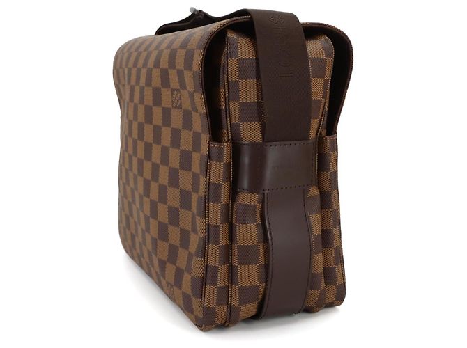 Borsa a spalla Damier Naviglio Louis Vuitton Marrone Damier ebene - vista 3