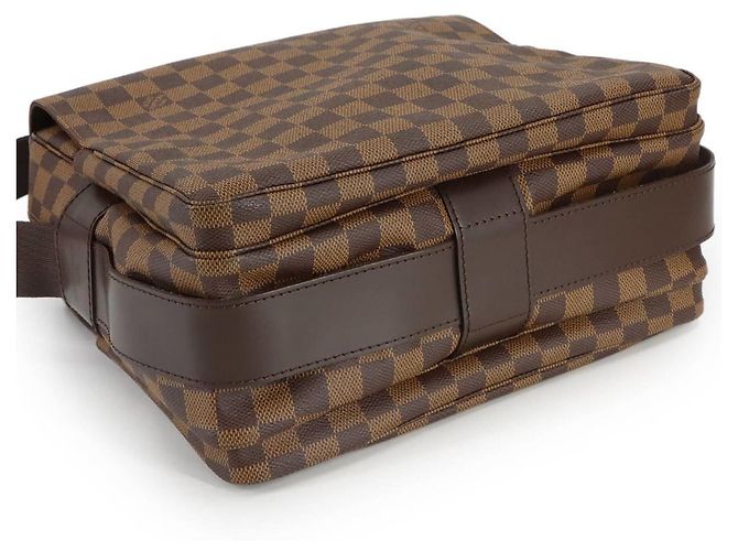Borsa a spalla Damier Naviglio Louis Vuitton Marrone Damier ebene - vista 4