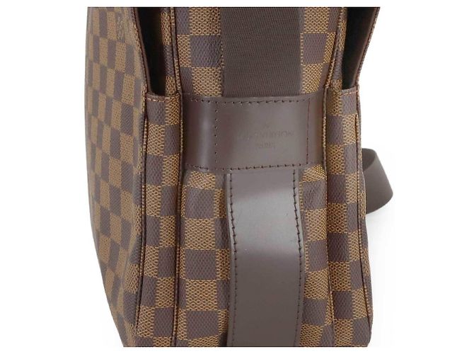 Borsa a spalla Damier Naviglio Louis Vuitton Marrone Damier ebene - vista 9