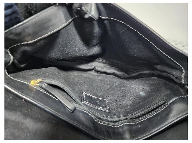 Loewe Vintage Goya Schultertasche Schwarz - Ansicht 10