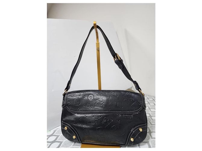 Loewe Vintage Goya Schultertasche Schwarz - Ansicht 13