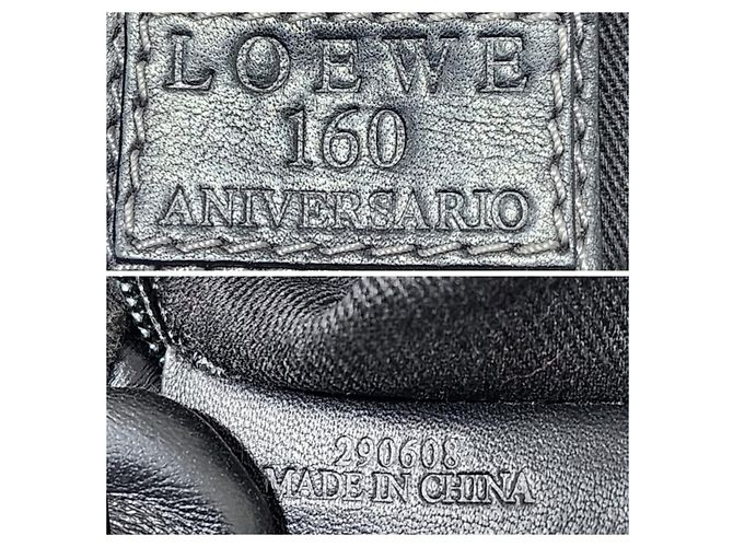 Loewe Vintage Goya Schultertasche Schwarz - Ansicht 2