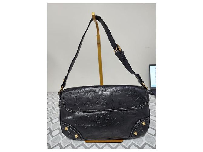 Loewe Vintage Goya Schultertasche Schwarz - Ansicht 3