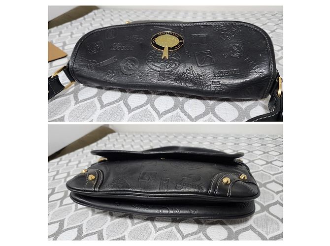 Loewe Vintage Goya Schultertasche Schwarz - Ansicht 4
