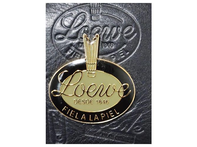 Loewe Vintage Goya Schultertasche Schwarz - Ansicht 7