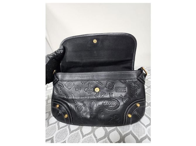 Loewe Vintage Goya Schultertasche Schwarz - Ansicht 8