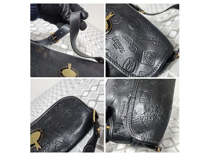 Loewe Vintage Goya Schultertasche Schwarz - Ansicht 9