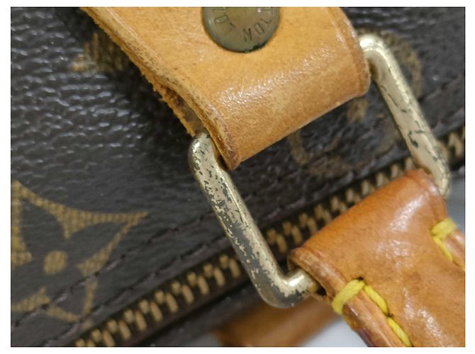 Sac à main Speedy Monogram Canvas 25 de Louis Vuitton Marron - vue 4