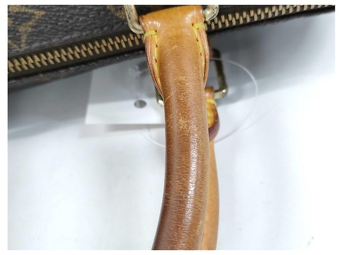 Sac à main Speedy Monogram Canvas 25 de Louis Vuitton Marron - vue 5