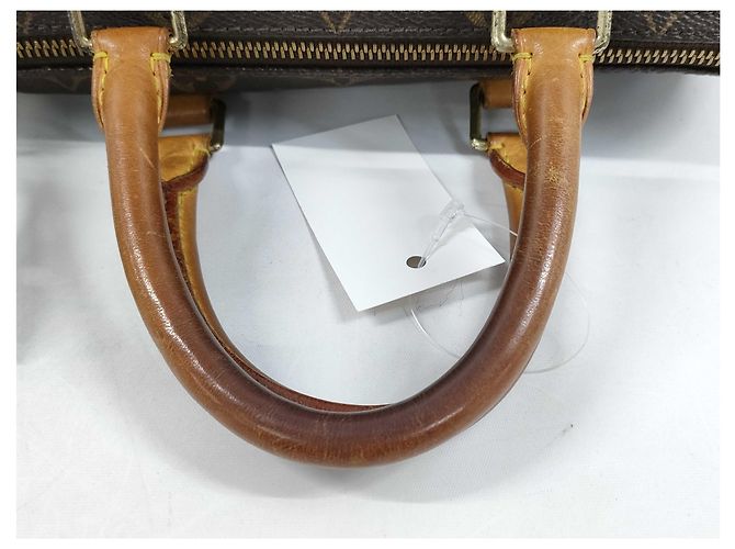 Sac à main Speedy Monogram Canvas 25 de Louis Vuitton Marron - vue 6