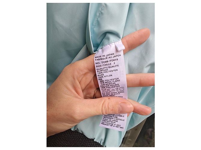 Tsumori Chisato Giacca bomber stampata multicolore Nero Bianco Blu Verde - vista 7