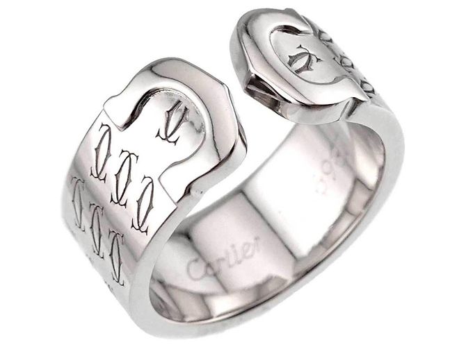 Cartier C2 #49 Ring aus 18K Weißgold Golden - Ansicht 5