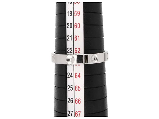 Louis Vuitton Alliance Empreinte #63 Ring Silber - Ansicht 6