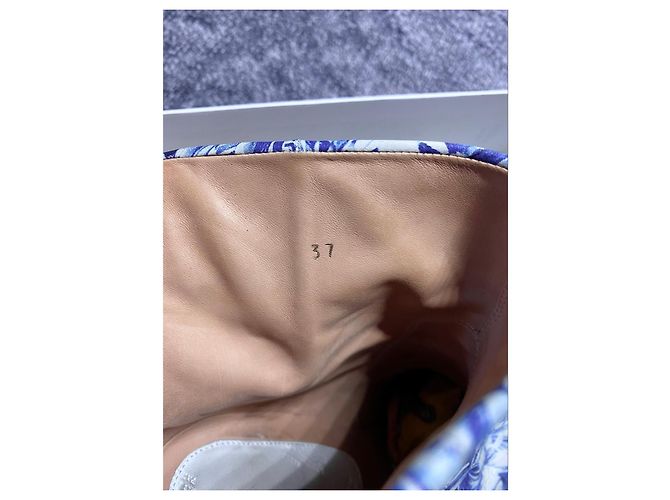 Autre Marque Botines Tabi Maison Margiela Blanco Azul - vista 9