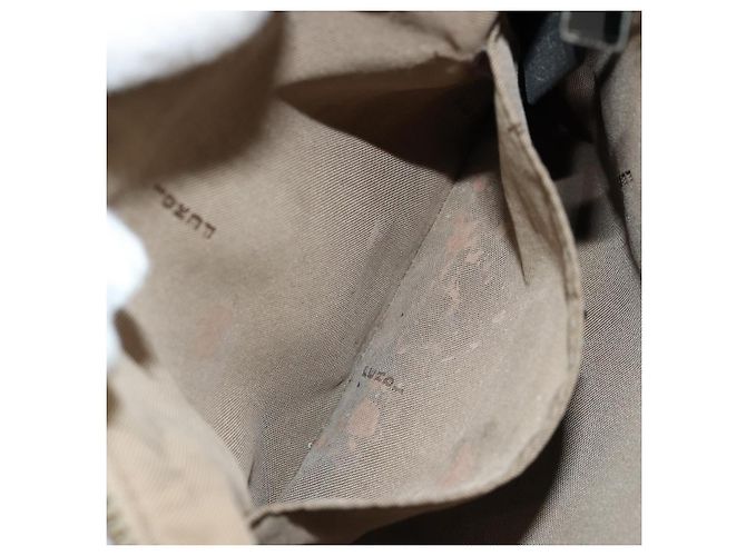 FENDI Zucchino Canvas Schultertasche Beige Silber Auth ka4113 - Ansicht 20