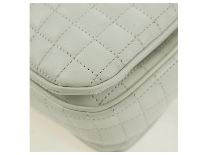 Céline Bolso de hombro Celine C Medium de cuero negro y dorado Auth mr2314SAV - vista 18