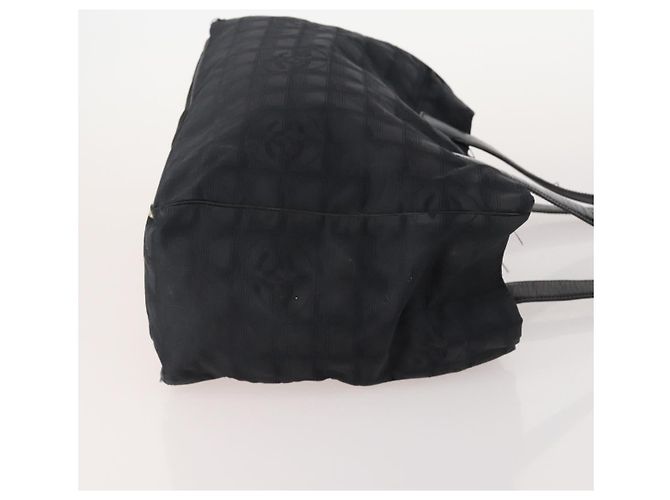 CHANEL Neue Reisetasche Nylon 3 Set Schwarz CC Auth ti3897 - Ansicht 11