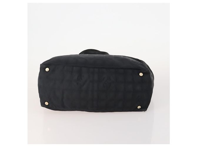 CHANEL Neue Reisetasche Nylon 3 Set Schwarz CC Auth ti3897 - Ansicht 14