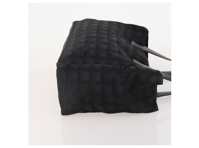 CHANEL Neue Reisetasche Nylon 3 Set Schwarz CC Auth ti3897 - Ansicht 18