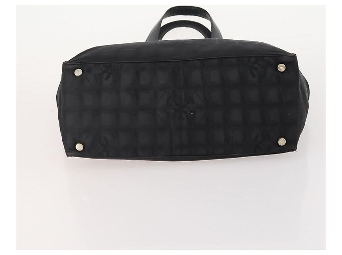 CHANEL Neue Reisetasche Nylon 3 Set Schwarz CC Auth ti3897 - Ansicht 21