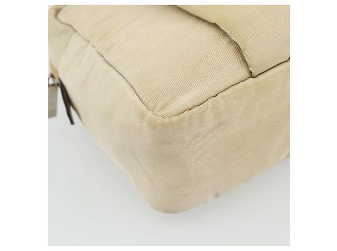 Borsa a Mano LOEWE in Pelle Beige Argento Auth ka4107 - vista 14
