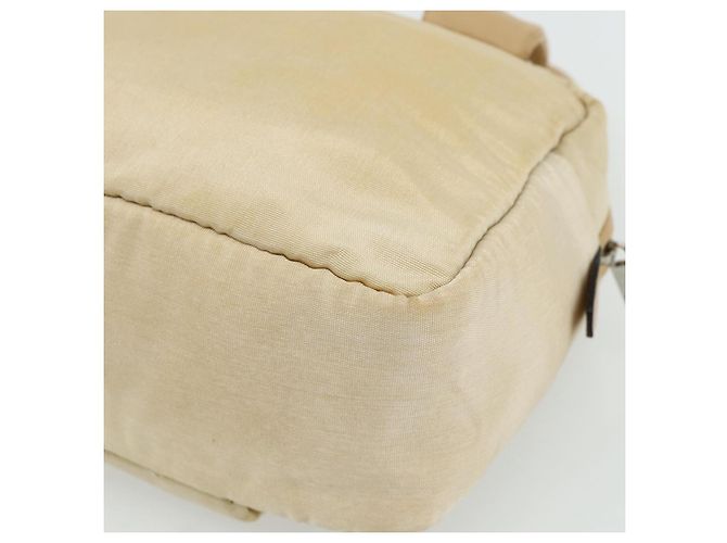 Borsa a Mano LOEWE in Pelle Beige Argento Auth ka4107 - vista 15