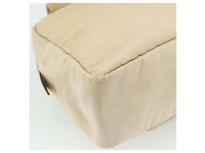 Borsa a Mano LOEWE in Pelle Beige Argento Auth ka4107 - vista 16
