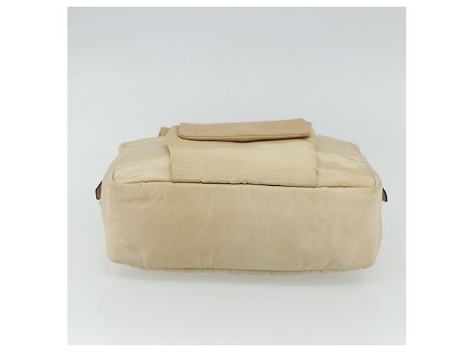 Borsa a Mano LOEWE in Pelle Beige Argento Auth ka4107 - vista 5