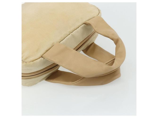Borsa a Mano LOEWE in Pelle Beige Argento Auth ka4107 - vista 7