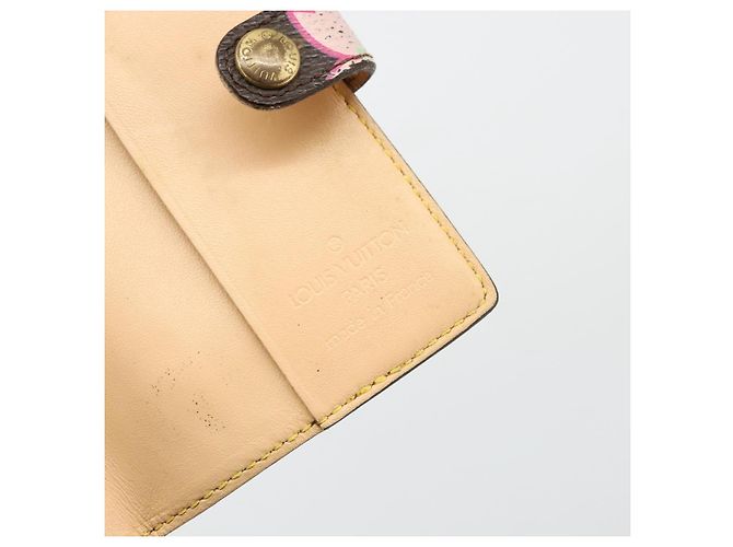 Cubierta de Mini Planificador Cherry Blossom LOUIS VUITTON M92021 Auth 176768 Monograma - vista 10