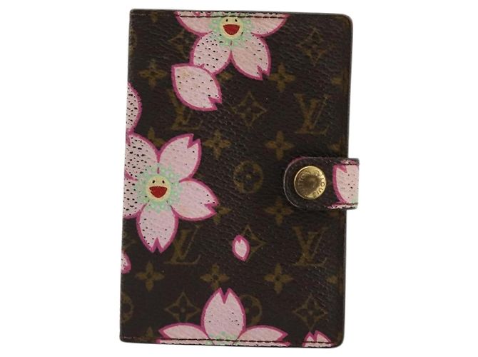 Cubierta de Mini Planificador Cherry Blossom LOUIS VUITTON M92021 Auth 176768 Monograma - vista 13