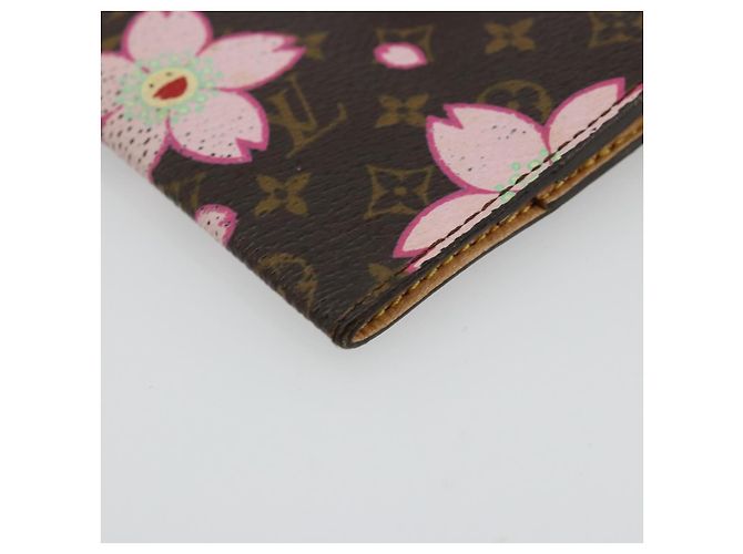 Cubierta de Mini Planificador Cherry Blossom LOUIS VUITTON M92021 Auth 176768 Monograma - vista 14