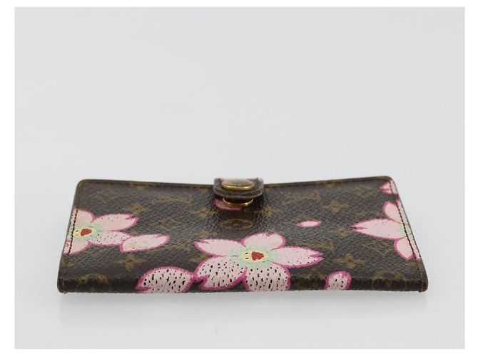 Cubierta de Mini Planificador Cherry Blossom LOUIS VUITTON M92021 Auth 176768 Monograma - vista 4